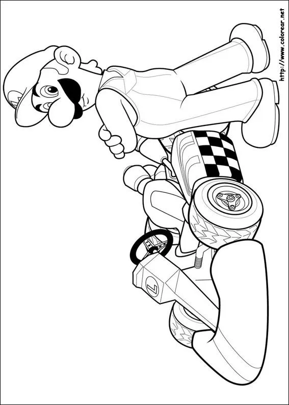 Dibujos de Super Mario Bros. para colorear en Colorear. Dibujos de Super Mario Bros. para colorear en Colorear.