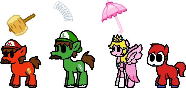 Mario Pon Pon Poni by OEmilyThePenguinO on DeviantArt Mario Pon Pon Poni by OEmilyThePenguinO on DeviantArt