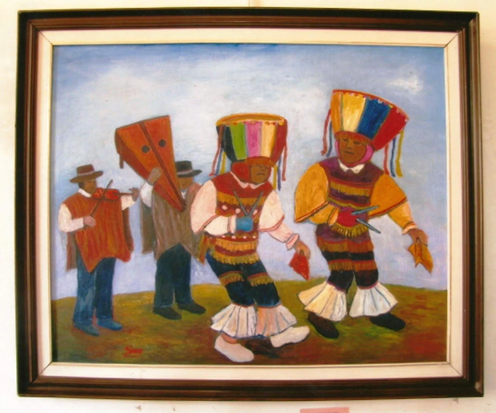 MARIO SIERRA TALAVERANO: Danza de tijeras en pueblo joven MARIO SIERRA TALAVERANO: Danza de tijeras en pueblo joven