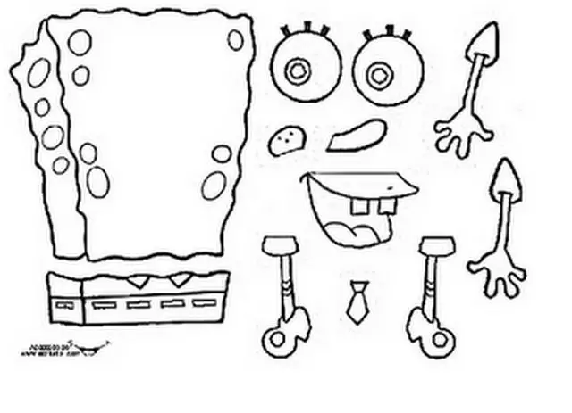Patrones de dibujos Bob Esponja - Imagui