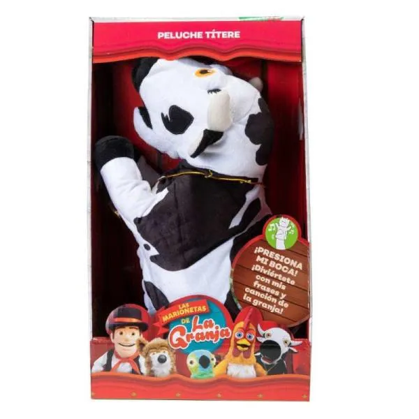 MARIONETA MUSICAL VACA LOLA LA GRANJA DE ZENON ≫ Plasticosur