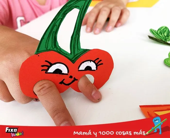 marionetas-cerezas | Fixo Kids