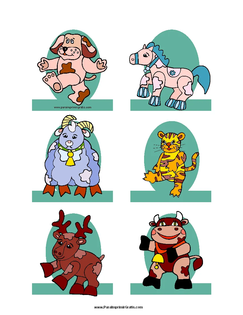 Marionetas de Dedo de Animales - Para Imprimir Gratis ... Marionetas de Dedo de Animales - Para Imprimir Gratis ...