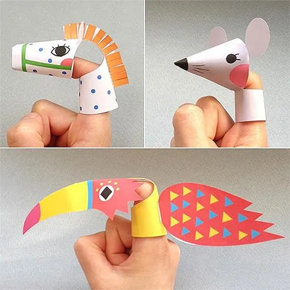 Marionetas de dedos gratis para imprimir