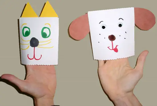 Marionetas con Sobres - Manualidades Infantiles Marionetas con Sobres - Manualidades Infantiles