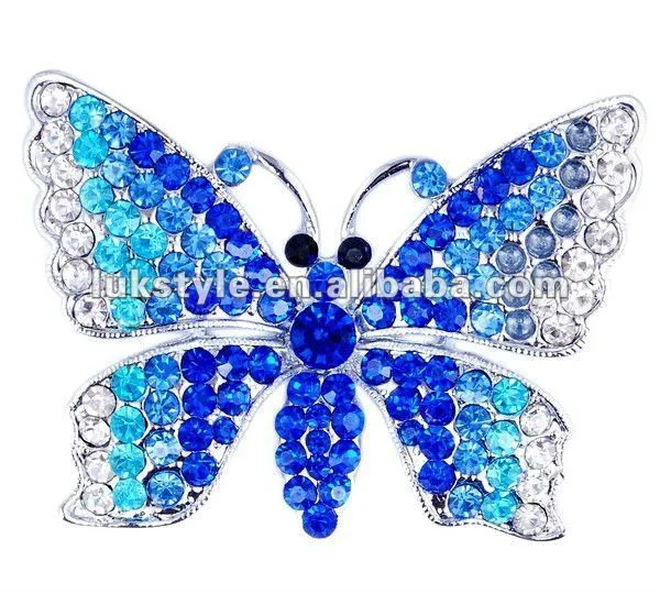 Mariposa de color azul - Imagui
