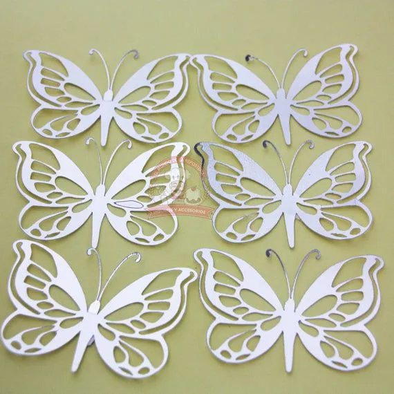 Mariposa Decorativa De Cake Topper Color Plateado (6 PIEZAS) – El Mundo de la Repostería Mariposa Decorativa De Cake Topper Color Plateado (6 PIEZAS) – El Mundo de la Repostería