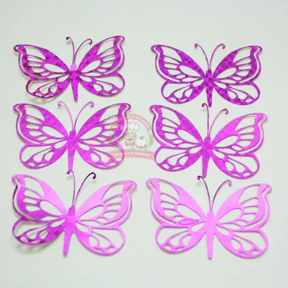 Mariposa Decorativa De Cake Topper Color Rosado (6 PIEZAS) – El Mundo de la Repostería Mariposa Decorativa De Cake Topper Color Rosado (6 PIEZAS) – El Mundo de la Repostería