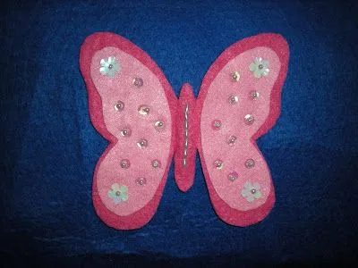 MARIPOSA DE FIELTRO