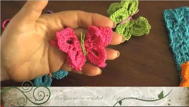 Como se hace una mariposa en ganchillo :: Cómo hacer mariposas a ... Como se hace una mariposa en ganchillo :: Cómo hacer mariposas a ...