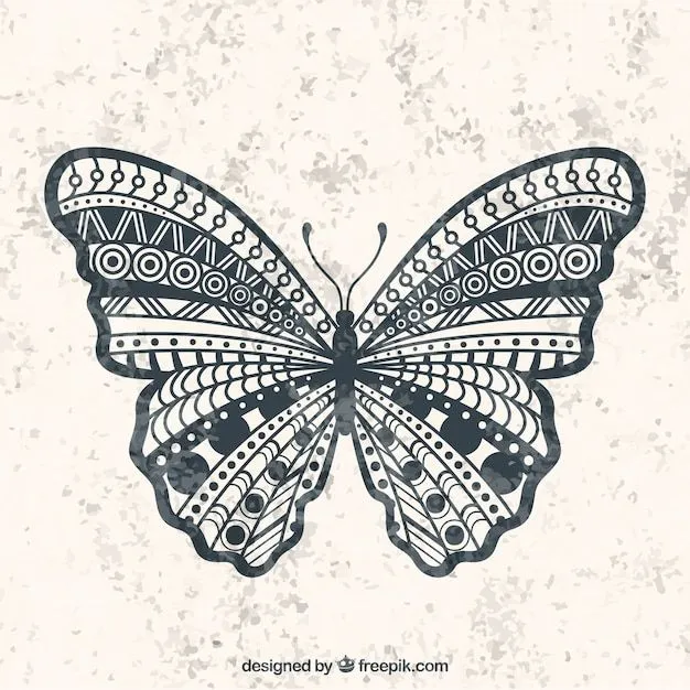 Mariposa geométrica | Descargar Vectores gratis Mariposa geométrica | Descargar Vectores gratis