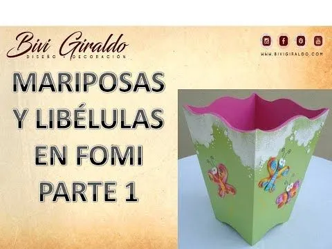 Libélulas y Mariposas en Fomi Parte 1 - YouTube