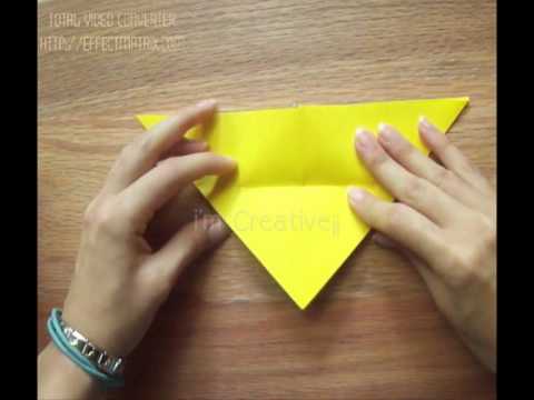 Mariposa de papel/como HACER - YouTube