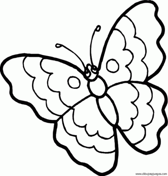 dibujo-de-mariposa-030 | Dibujos y juegos, para pintar y colorear dibujo-de-mariposa-030 | Dibujos y juegos, para pintar y colorear