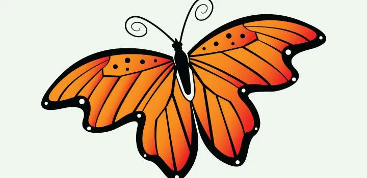 Mariposa Monarca | Vectores Gratis