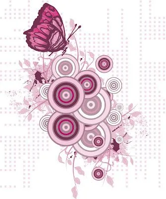 ... mariposa vectorial como motivo principal de inspiración. Formato EPS