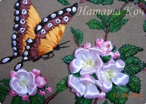 MARIPOSAS BORDADAS A MANO | TOALLAS BORDADAS A MANO ... MARIPOSAS BORDADAS A MANO | TOALLAS BORDADAS A MANO ...