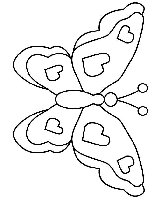 Mariposas para colorear