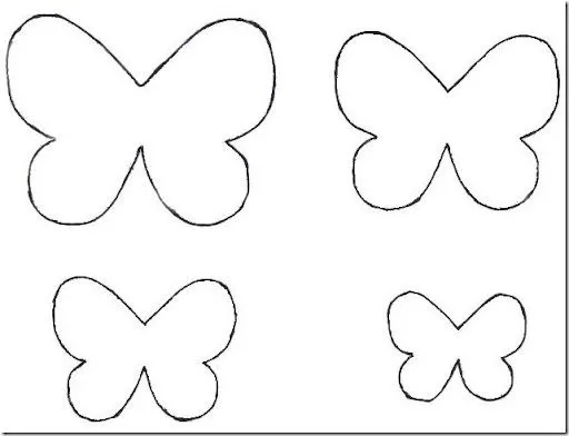 Hacer mariposas en fomi o fieltro - Imagui