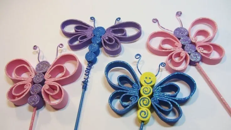 Mariposas de goma eva.... http://www.youtube.com/watch?v ... Mariposas de goma eva.... http://www.youtube.com/watch?v ...