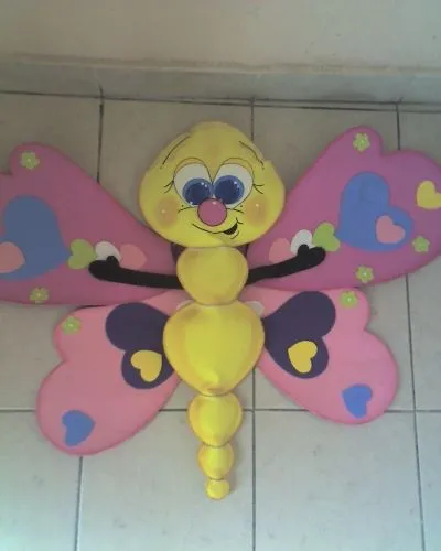 Imágenes de Grupo de Foamy > Mariposa en goma eva Imágenes de Grupo de Foamy > Mariposa en goma eva