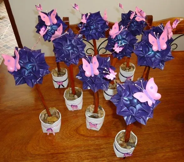 Souvenir de mariposas en goma eva - Imagui