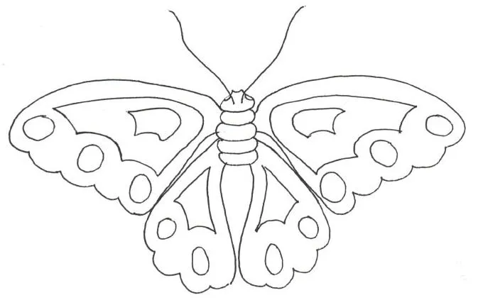 Mariposas para imprimir grandes - Imagui