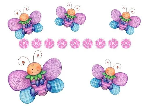 Mariposas infantiles - Imagui