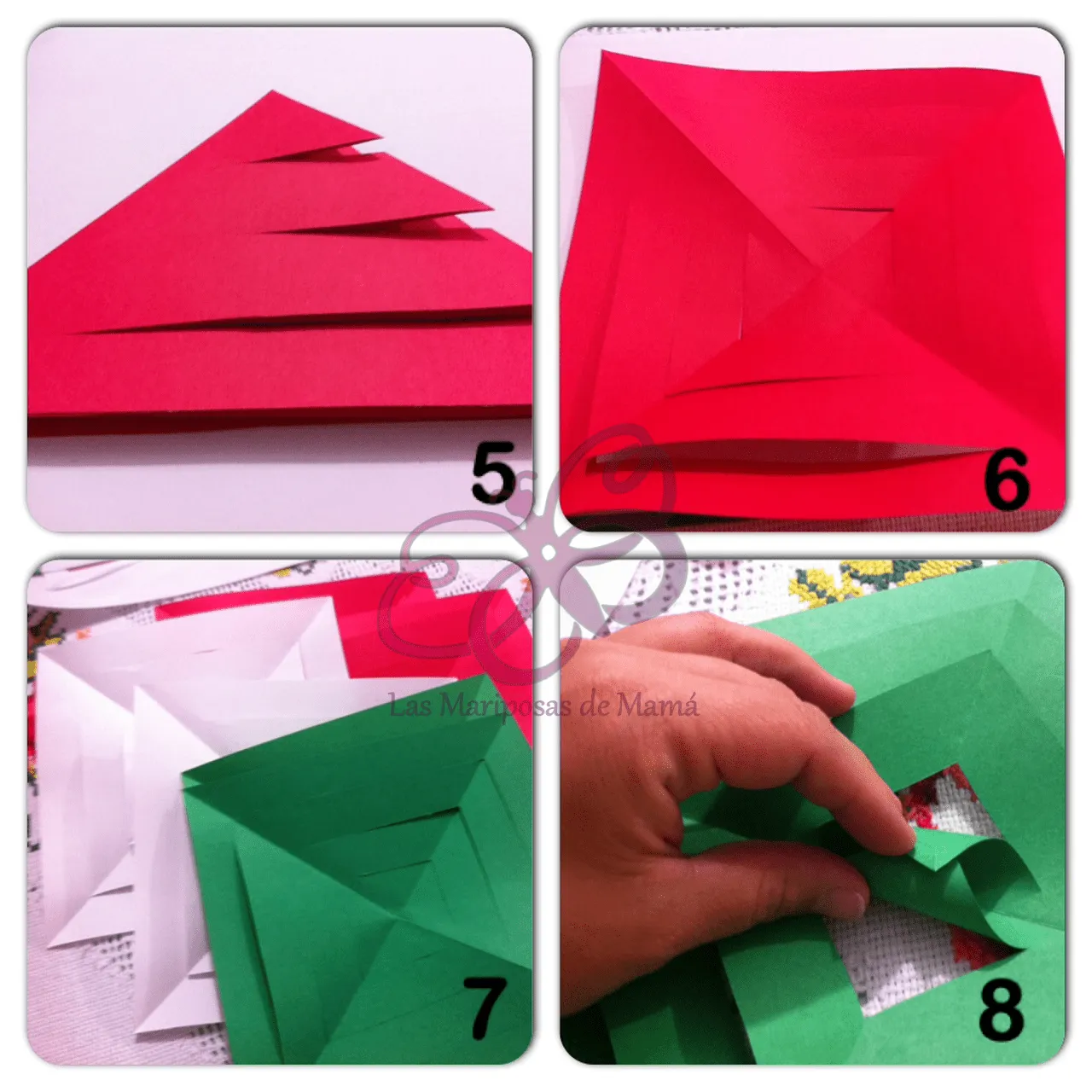 Las Mariposas de Mamá: DIY: Estrellas de colores Las Mariposas de Mamá: DIY: Estrellas de colores