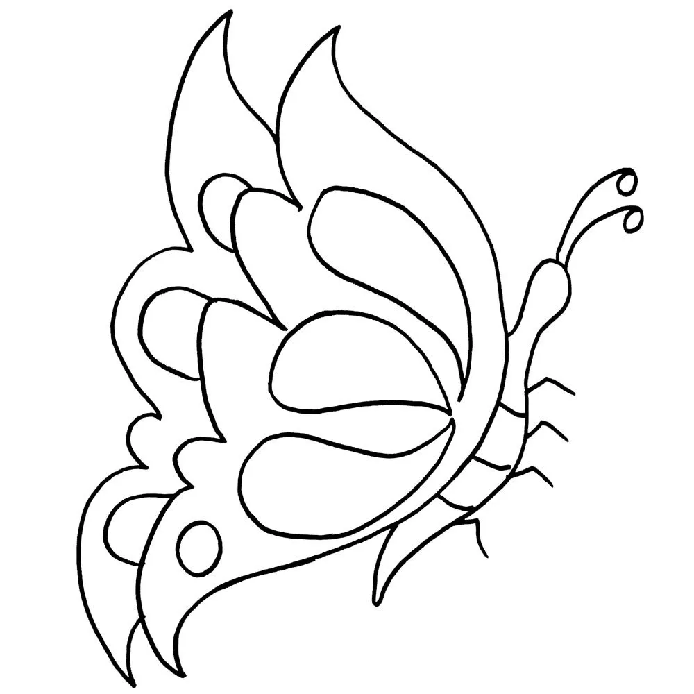 Mariposas para pintar