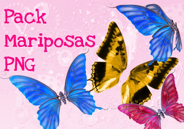 Mariposas PNG pack by ~LiinKou on deviantART