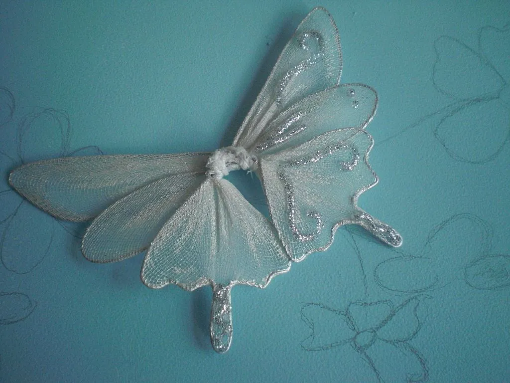 como hacer mariposas tela (3) | Aprender manualidades es facilisimo. como hacer mariposas tela (3) | Aprender manualidades es facilisimo.
