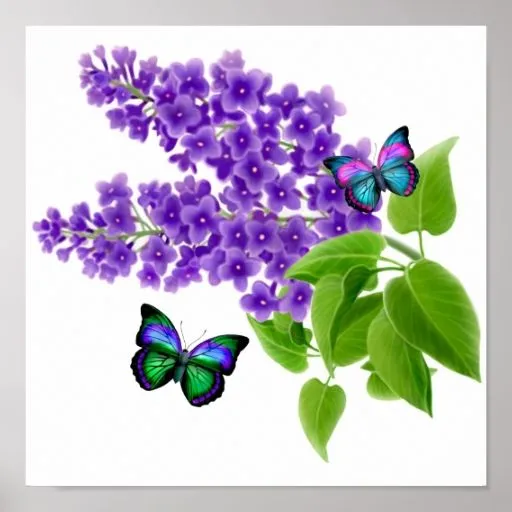 mariposas_en_las_flores_de_la_ ...