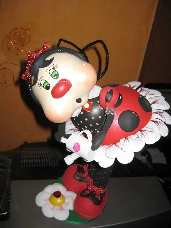 mariquita en foami | FOAMI-FOAMY | Pinterest mariquita en foami | FOAMI-FOAMY | Pinterest