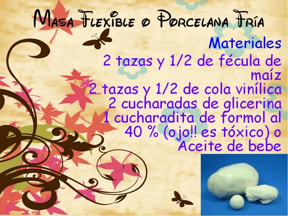 MariSanGer: Receta de Porcelana Fría / Pasta Francesa MariSanGer: Receta de Porcelana Fría / Pasta Francesa