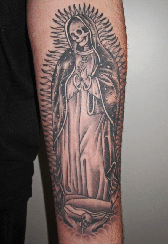 Mark-Lonsdale-Tattoo-Bondi-Sydney-Healed-Santa-Muerte | mark lonsdale