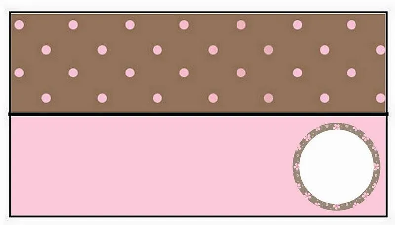Marrón y Rosa: Etiquetas para Candy Bar para Imprimir Gratis ...