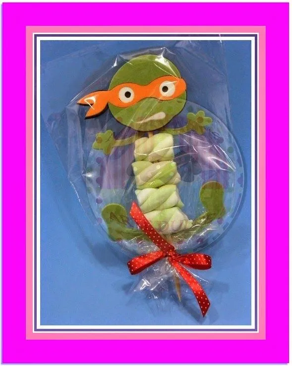 MARSY ART`S: CENTROS DE MESA TORTUGAS NINJA MARSY ART`S: CENTROS DE MESA TORTUGAS NINJA