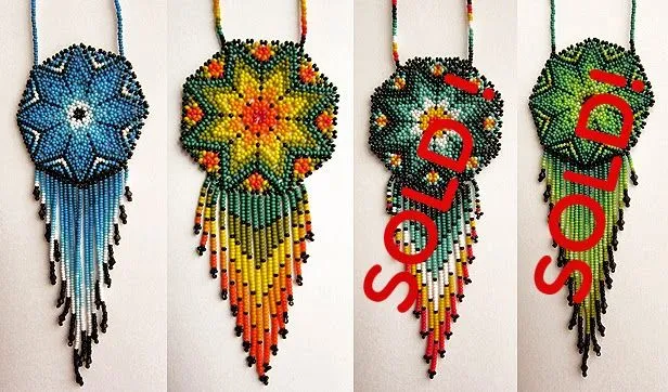 MartaViva: Collares Huicholes