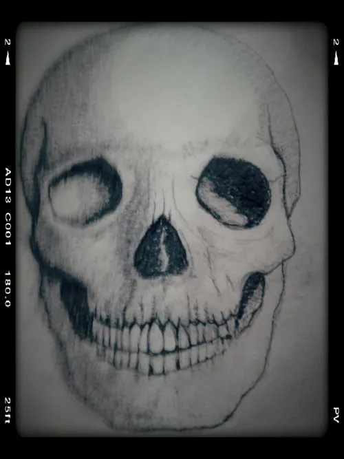 martin diez // dibujo a lapiz // Taller de Calaveras
