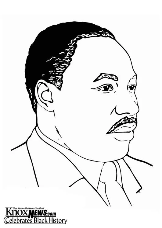 Martin luther king dibujo - Imagui