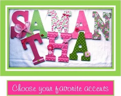 Martola Blog: Letras de madera