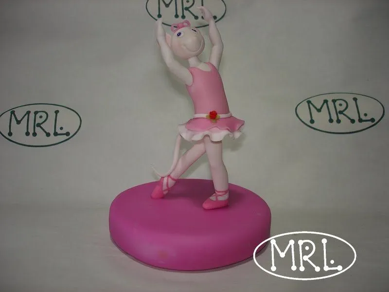 Marula Artesanías en Porcelana Fria: Angelina Ballerina Marula Artesanías en Porcelana Fria: Angelina Ballerina