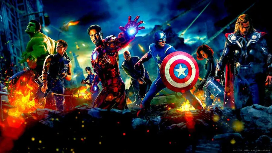 Marvel Avengers (my own edited) HD by DarkNinja573 on deviantART Marvel Avengers (my own edited) HD by DarkNinja573 on deviantART