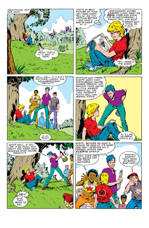 Marvel Comics contra el acoso escolar - Zona Negativa Marvel Comics contra el acoso escolar - Zona Negativa