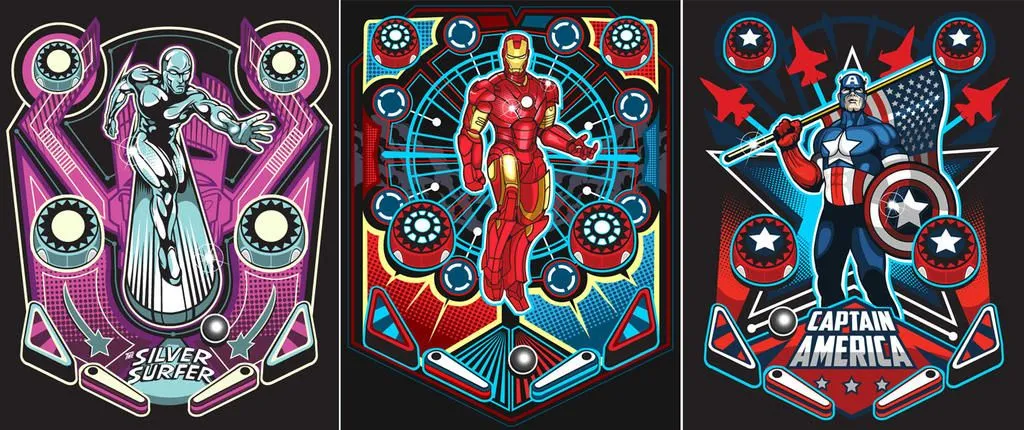 Marvel Pinball by nosmallvictories on DeviantArt Marvel Pinball by nosmallvictories on DeviantArt