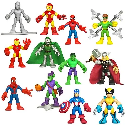 Marvel Super Hero Adventures Figure 2-Packs Wave 2 - Hasbro ...