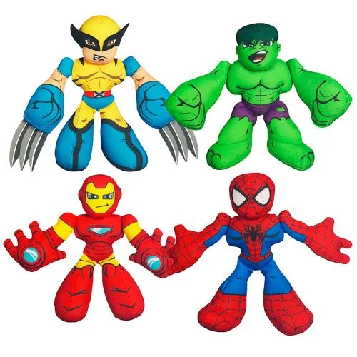 Marvel Super Hero Squad Mini-Plush Wave 1 Case - Playskool ...