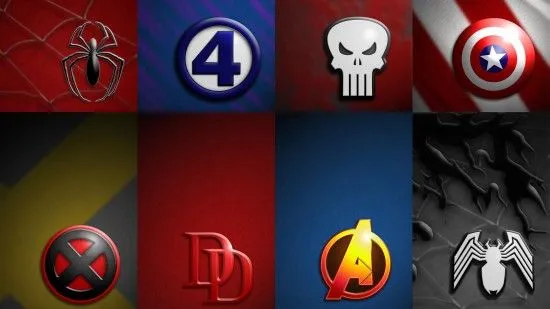 Marvel superhero logos - Imagui