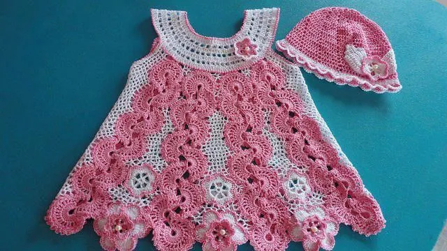 Mary Helen y crochet Artesanía trico: Vestidos bebe | tricot ... Mary Helen y crochet Artesanía trico: Vestidos bebe | tricot ...